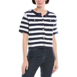 Sam Edelman Womens Colleen Cardigan, Blue